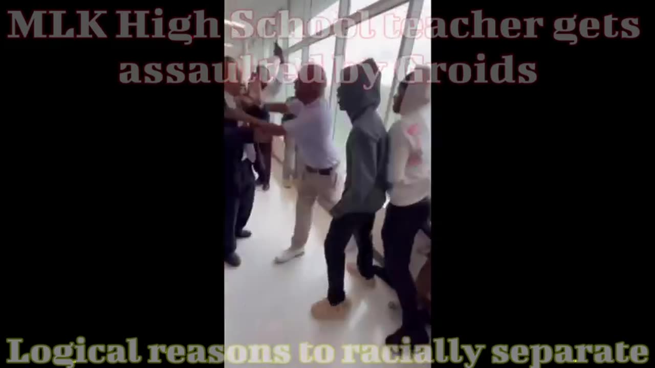 Negro fight with principal at MLK hia skool,ahem,High School
