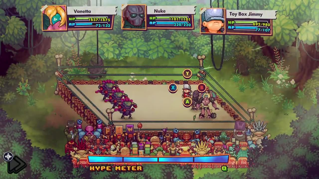 Wrestling Themed RPG WRESTLEQUEST- Ringside Mayhem (Gameplay Part 8)