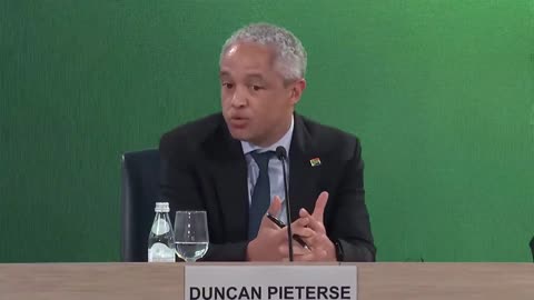 G20 representatives hold a news conference - October 16, 2025