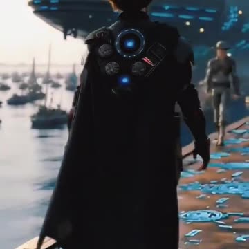 3D animation space travel video trend