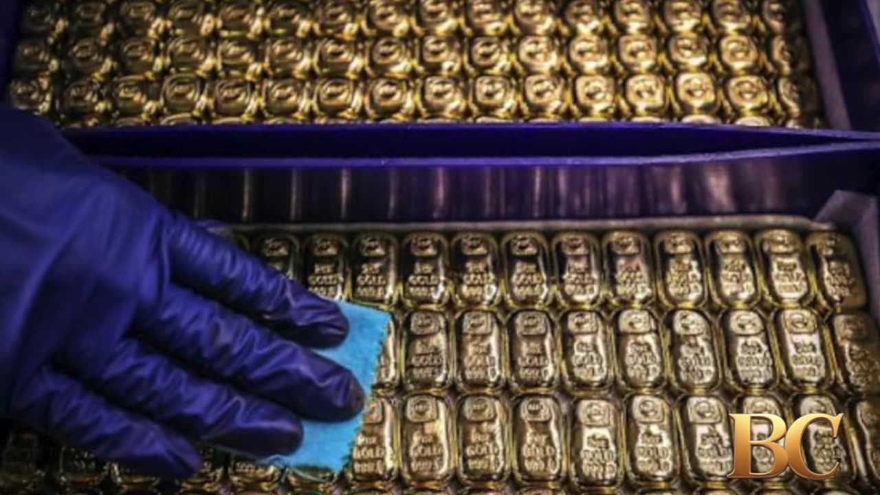 Gold soars to record high on trade war concerns, weaker dollar