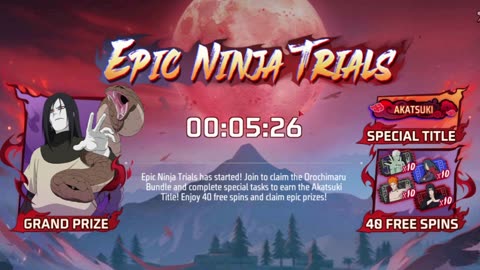 Epic ninja trials