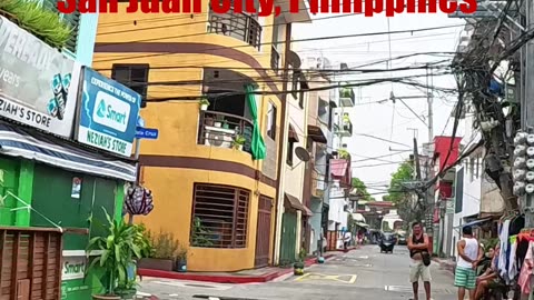 A. Luna Street in San Juan City, Philippines