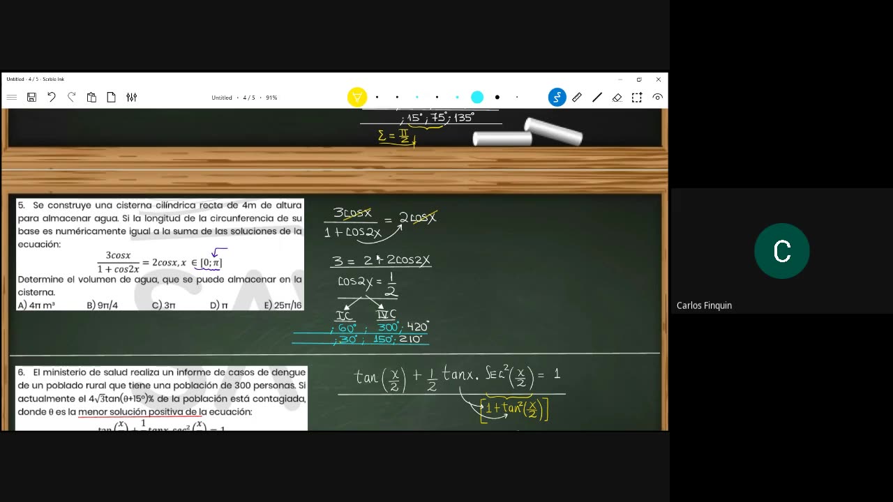 SAVIA SEMIANUAL 2024 | Semana 18 | Trigonometría