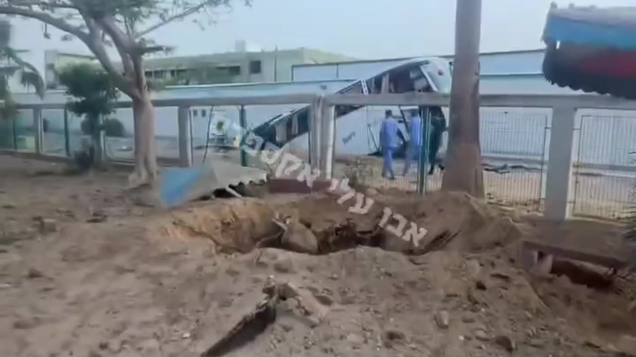 Precision. From the Israeli strike in Gaza.