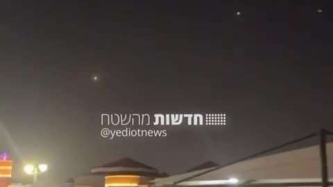 Qatari residents flee during missile fire from Iran. Footage from Doha