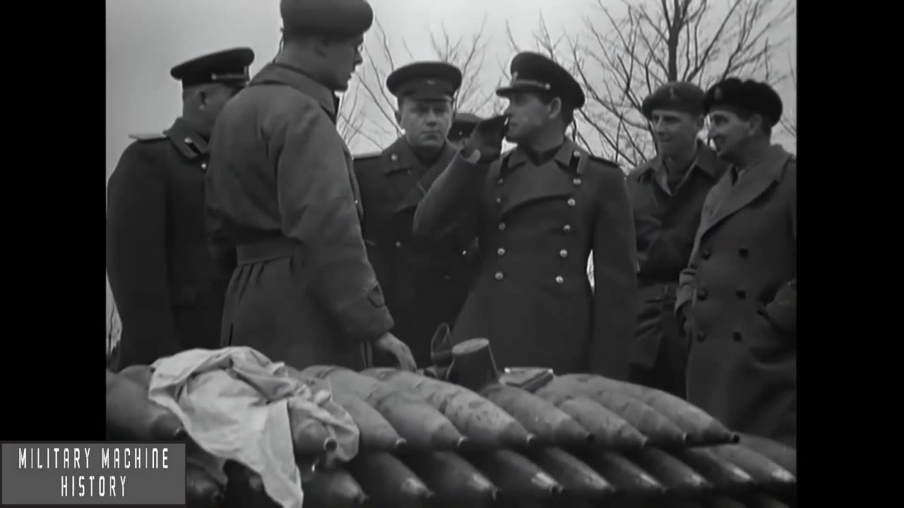 Canadian First Army Pushing Towards Germany 1945
