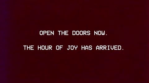 Poppy Playtime Chapter 3 Asset - The Emergency broadcast - The Hour of joy