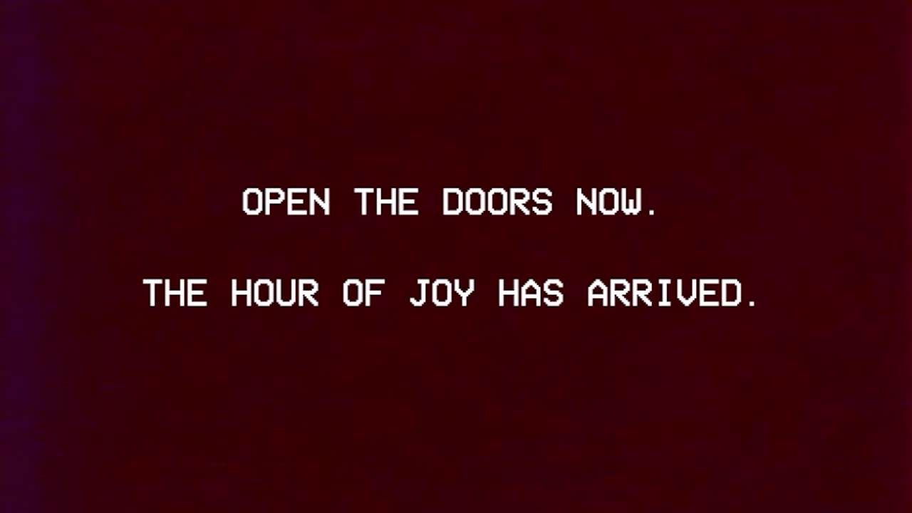 Poppy Playtime Chapter 3 Asset - The Emergency broadcast - The Hour of joy