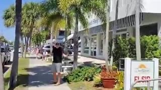 Man says, "If you voted for Trump you can't believe in God."