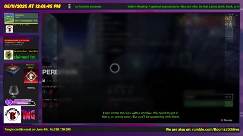 Destiny 2: 5-11-25 Perdition is the Lost Sector. Arc/Strand Surge.