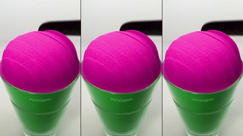 Very Satisfying and Relaxing Compilation 309 Kinetic Sand ASMR