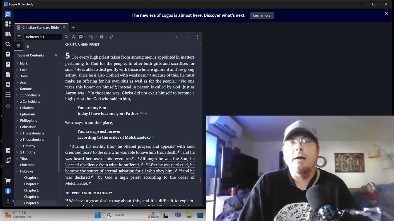 the high priest and a sacrifice for himself [The Bride of Christ]