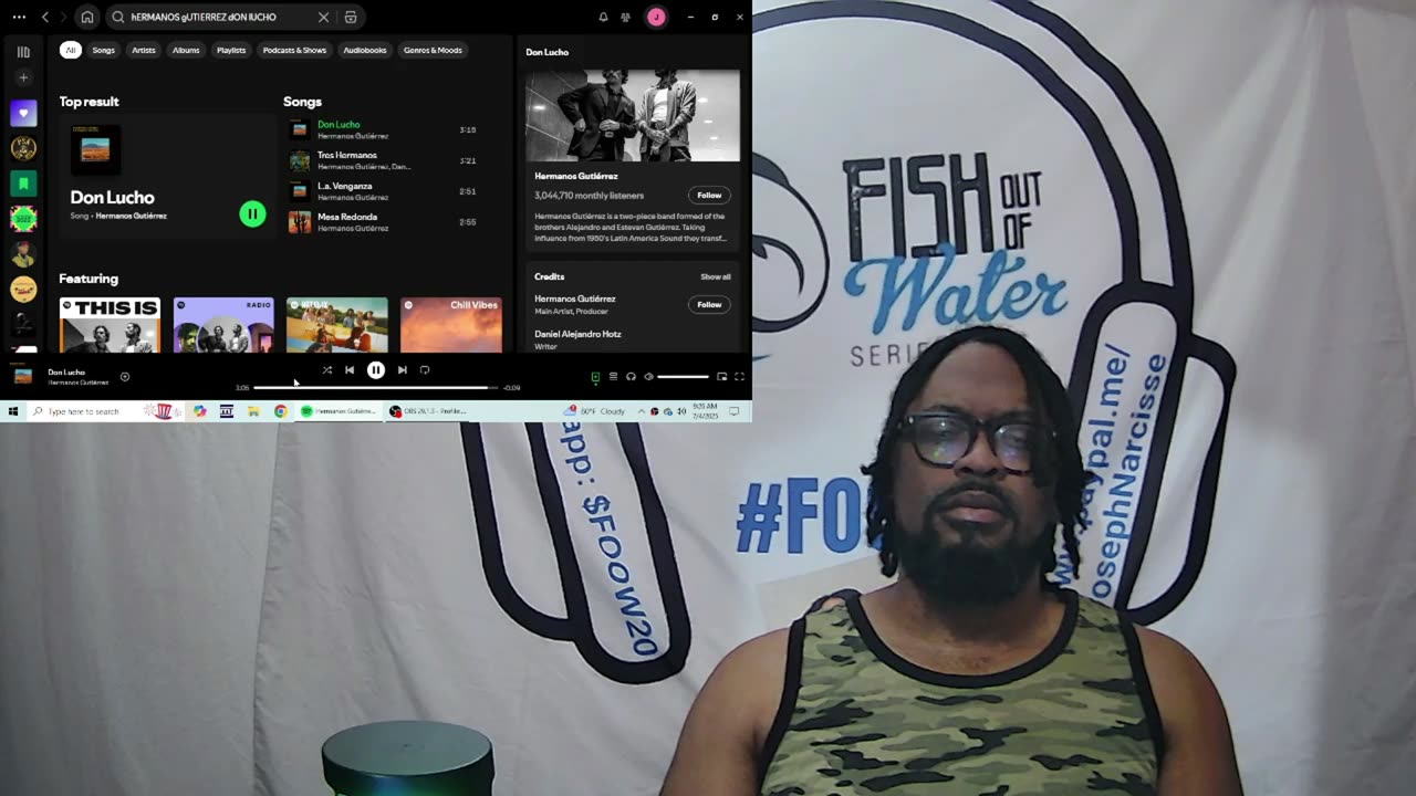 Hermanos Gutierrez Don Lucho Reaction