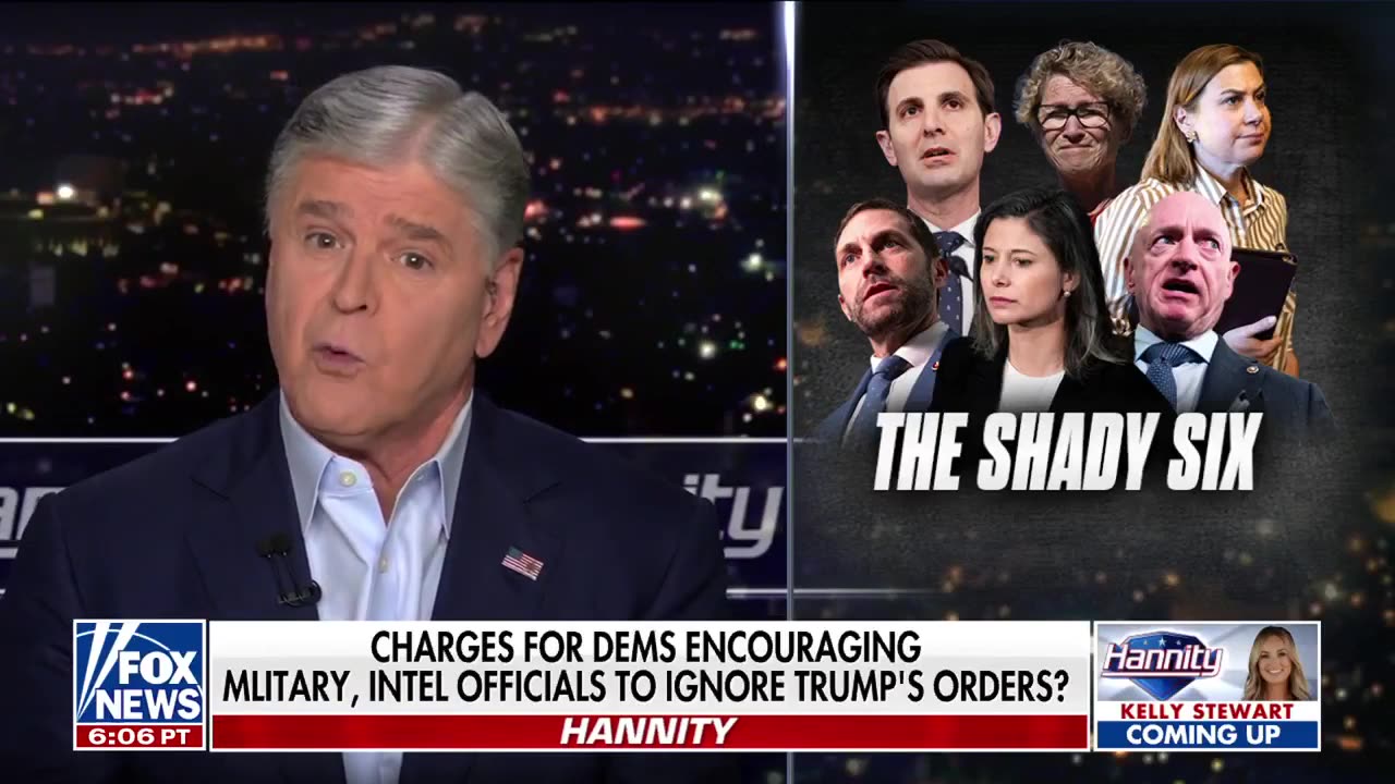 HANNITY MONOLOGUE: Can the 'shady six' be charged with a crime?