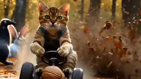 AI meow meow meow #ai #aicat #animated #kitten