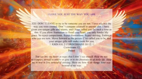 I Love You Just The Way You Are