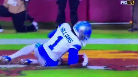 Lions WR #1 Jameson Williams TD 14yds.