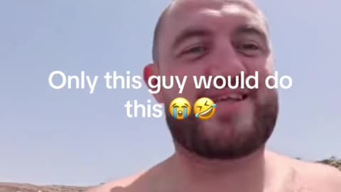 only this guy would do this