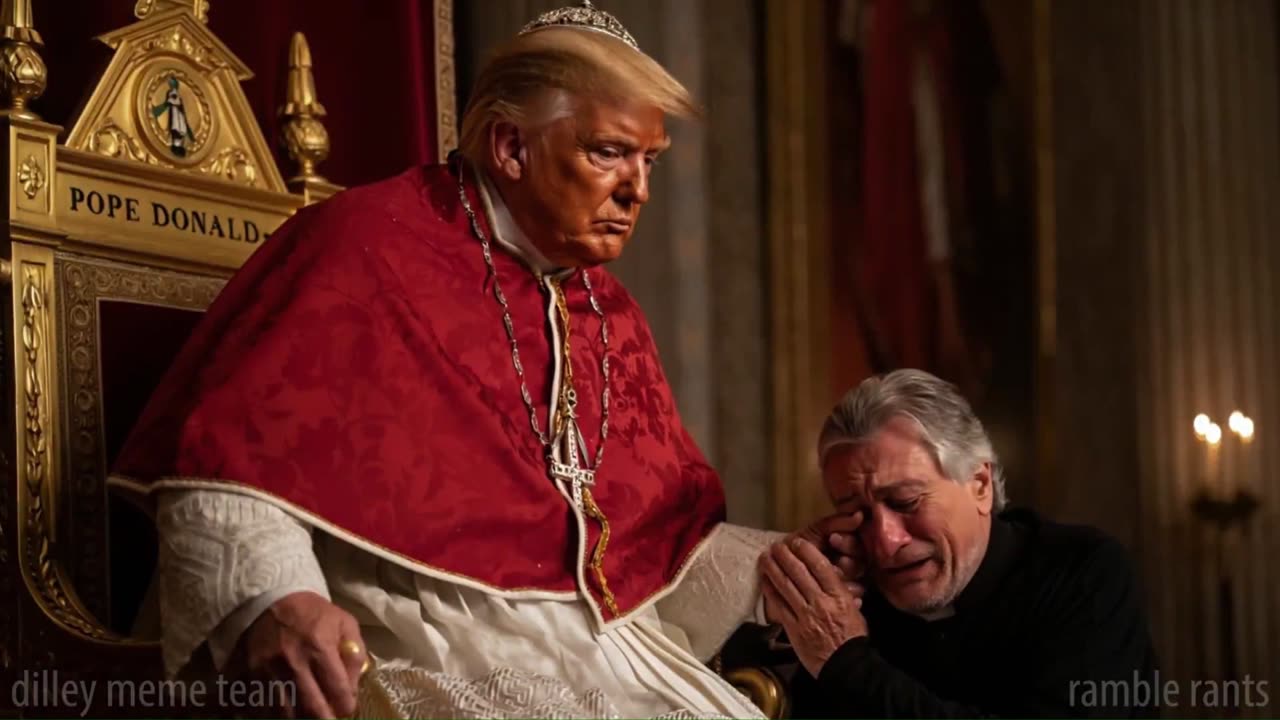 El Papa Trump XVII (AI is getting too good...lol) .......