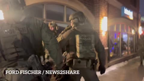 Badass moment as Antifa chief Kyle got arrested in a PRE-DAWN RAID