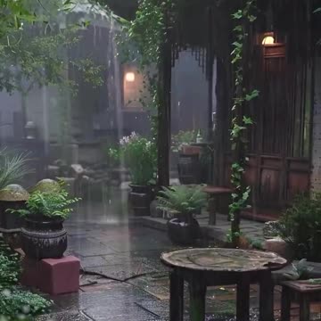 On rainy days, let the mood follow the gentle drift of raindrops 🌧️🌧️