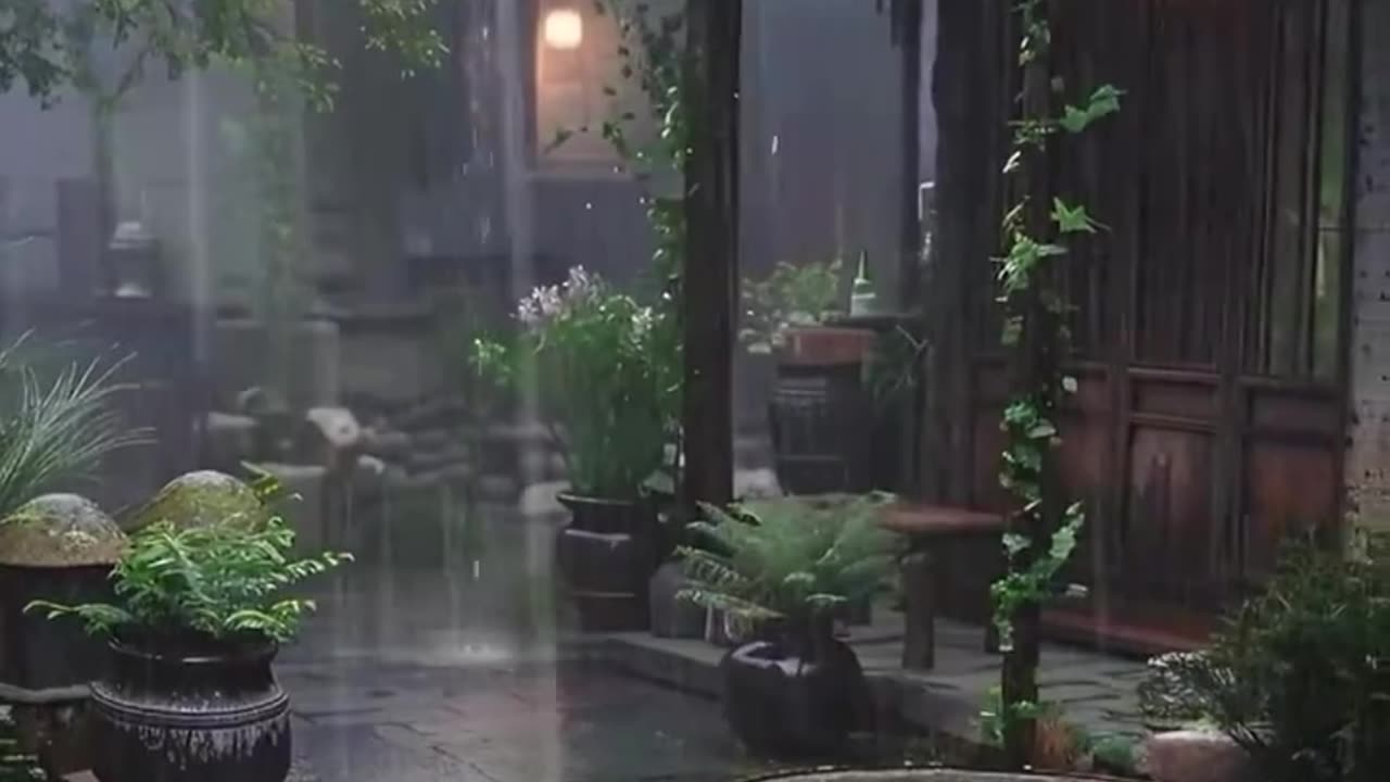 On rainy days, let the mood follow the gentle drift of raindrops 🌧️🌧️