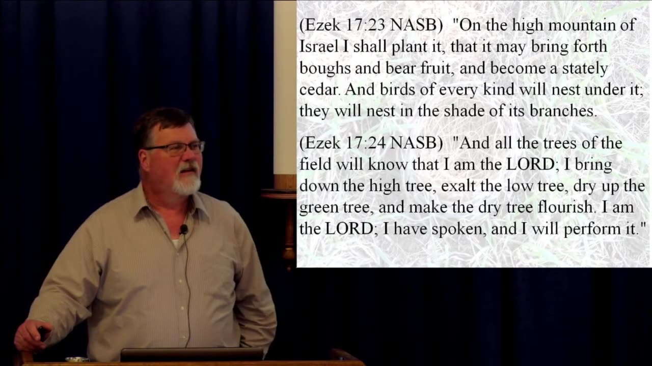 Ezekiel 17 & 18 - Individual responsibility; each man pays for his own sin. 2019