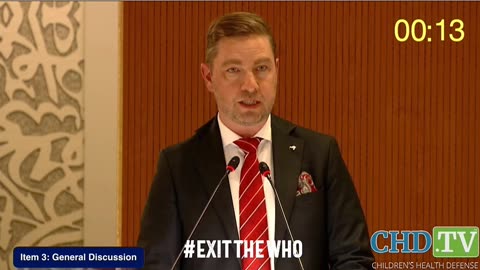 Dr Andrew Old Warns of Future Pandemics at World Health Assembly