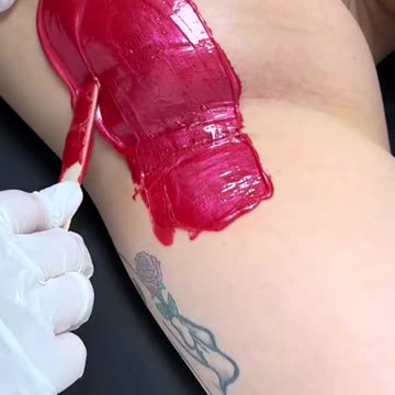 Tennessee Underarm Waxing Tutorial Using Sexy Smooth Cherry Desire Hard Wax @marie.essentials