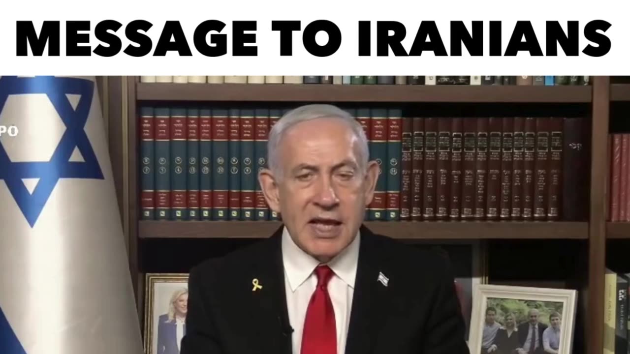 Prime Minister Netanyahu sends a message to the people of Iran: