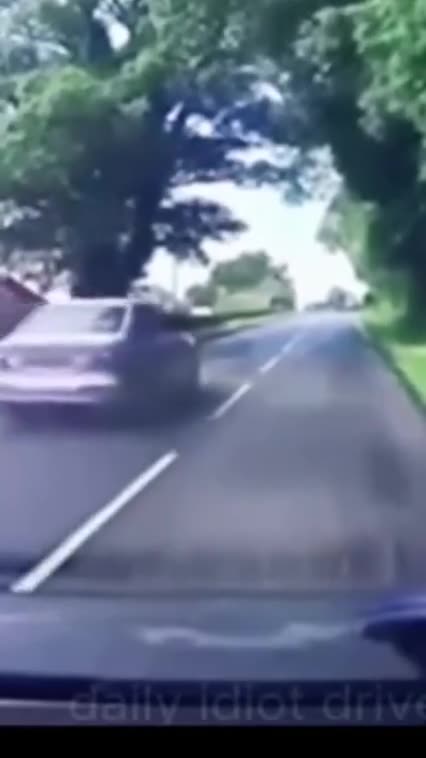 DRIVER BLASTS HIS HORN AND SPEEDS PAST ME 🏎 3 MINUTES LATER HE'S IN THE GUTTER❗