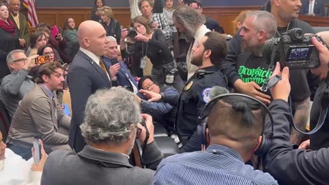 📢UNHINGED J6 former cop Michael Fanone screams profanities at Ivan Raiklin