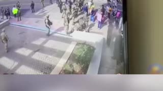 Guy arrested obstructing plays the victim.