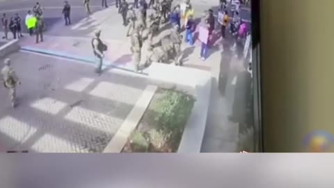 Guy arrested obstructing plays the victim.