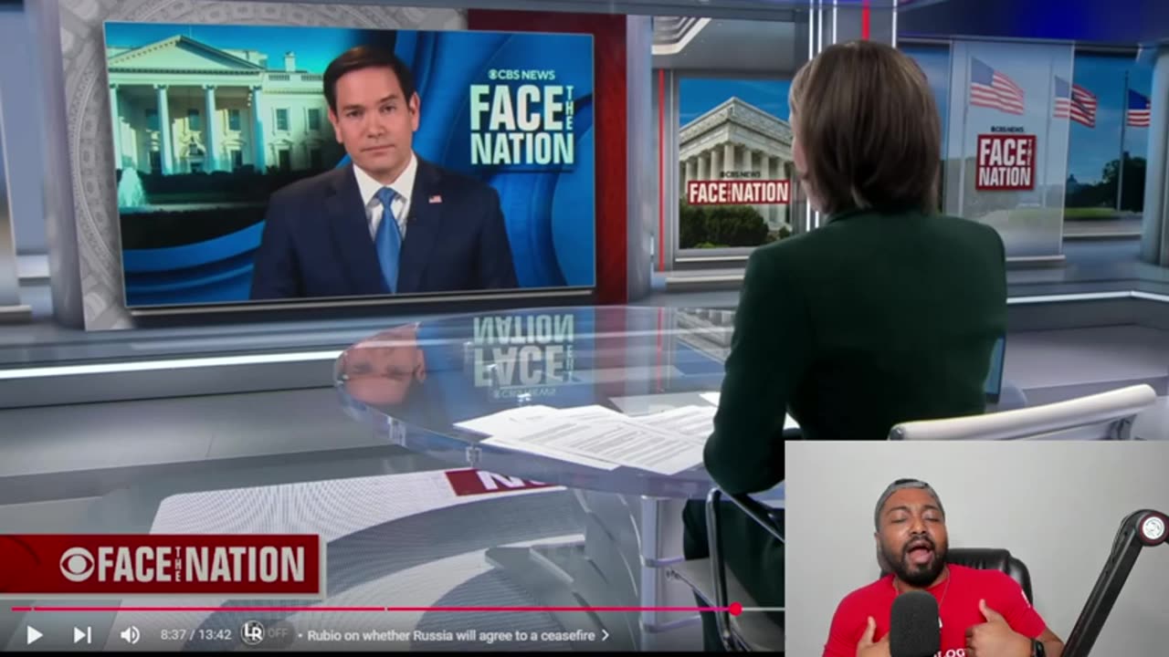 Marco Rubio CALMLY SCHOOLS Trump Deranged CBS Anchor Asking Stupid Questions Over And Over Again!