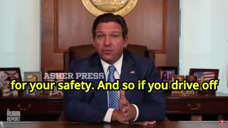 Gov. Ron DeSantis: Floridians are ALLOWED to drive over protesters in the street, if...