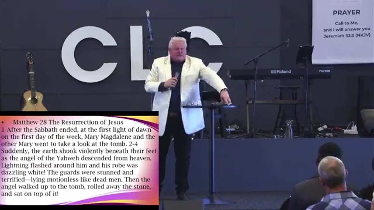THE SOUND OF RESURECTION. Dr. Marius Higgins April 20, 2025