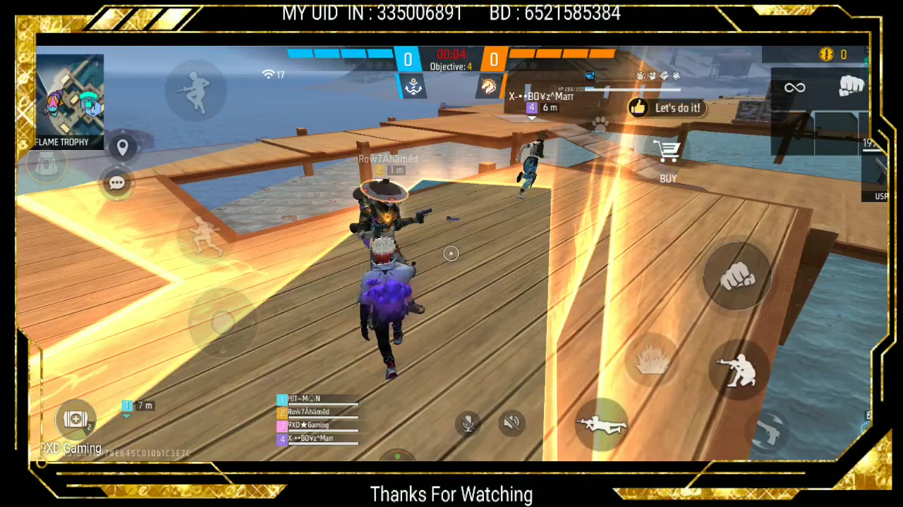 Free Fire Live With 9XD Gaming