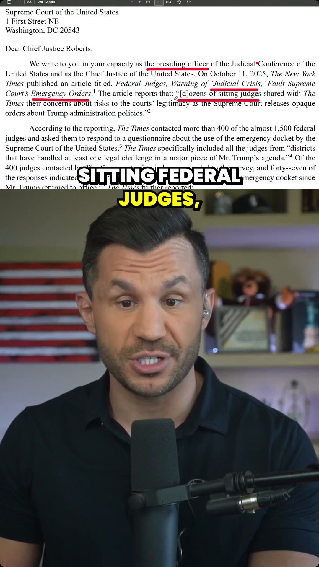 Grassley and Jordan DEMAND Names of Rogue Judges