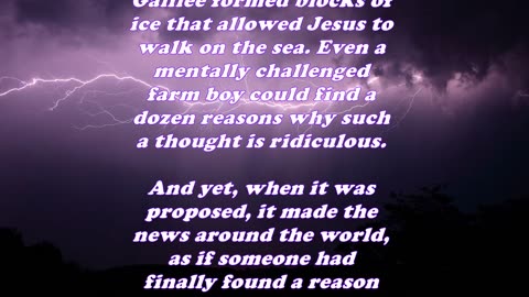 Matthew 14:25 - Daily Bible Verse Commentary