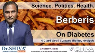 Dr.SHIVA™ LIVE: Berberis on Diabetes @CytoSolve® Systems Analysis