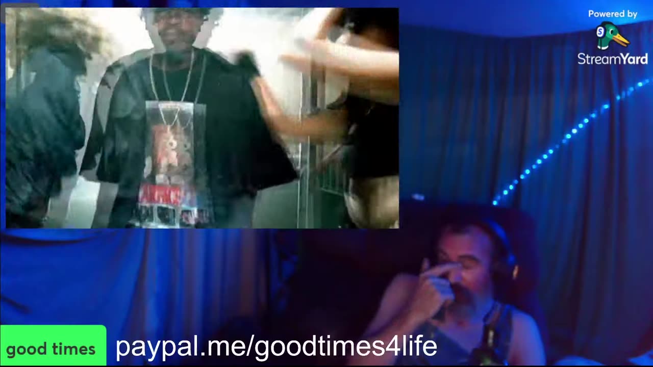 07/25/25 Goodtimes4life VOD: "worked on the garden and mowed some grass"