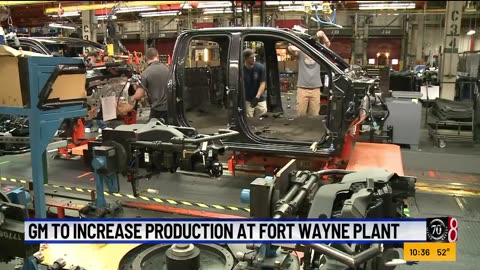 General Motors to increase truck production in Indiana