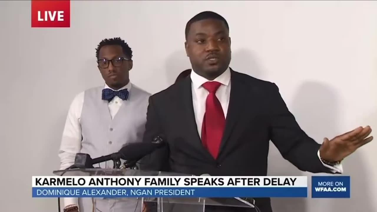 Karmelo’s first presser they decide to go after Austin’s father on grounds of “disrespect” ...