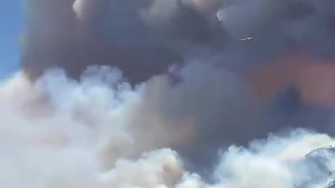 A Massive Forest Fire Has Broken Out In Paüls, Spain (07/07/25)