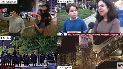 Los Angeles Riots Spread To Texas