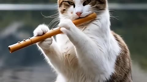 #CapCut #flautadepan #instrumental #ia #cat