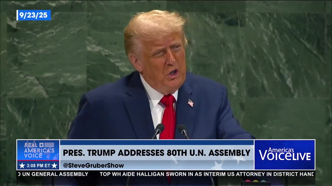 TRUMP TORCHES THE U.N.
