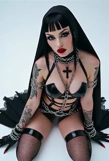 Is This the Coolest Gothic Look Ever_